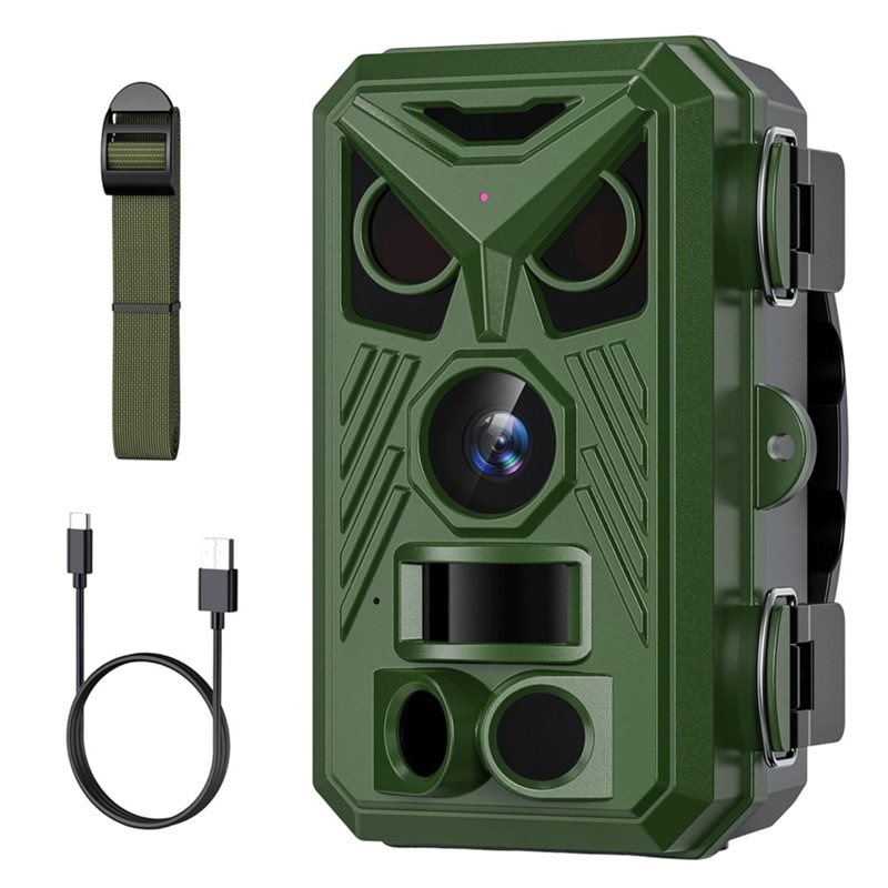 Trail Camera Infrared - BTLIFE-Wildtier-Überwachungskamera 1080P HD Infrarot-Jagdkamera 2,4 Zoll