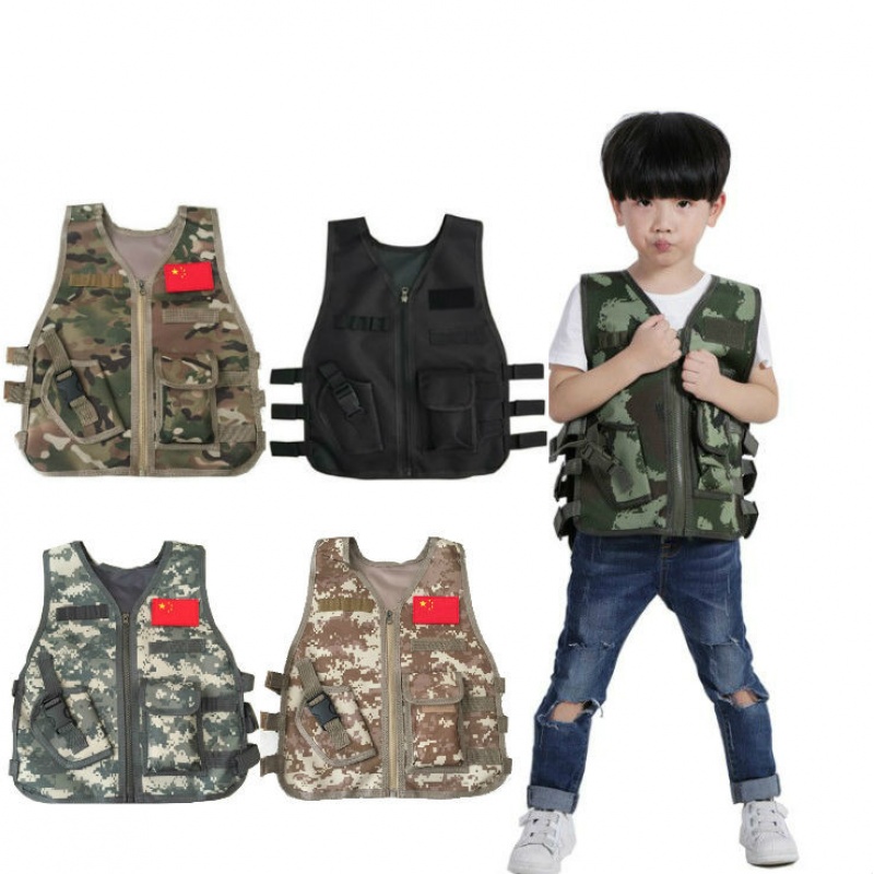 Outdoor Hunting Games For Kids - Kinder-Tarnweste für Taktisches Training, Sommer-Outdoor-Camping, Kriegsspiele