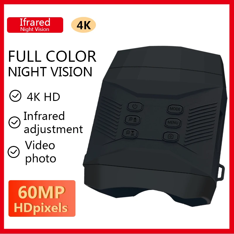 Trail Camera Infrared - 1Pcs Voll Farbe Fernglas Nachtsicht Kamera