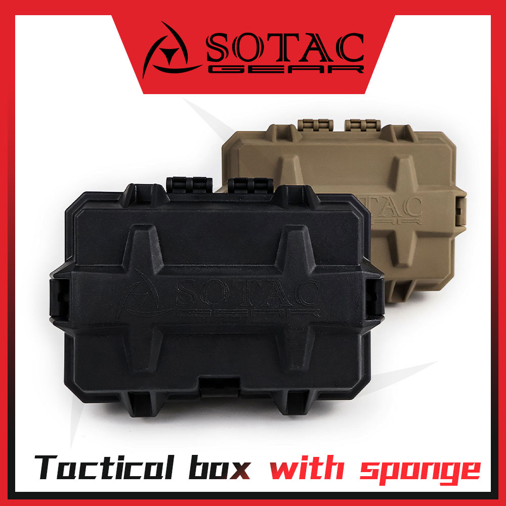 Outdoor Hunting Gear Storage - SOTAC-GEAR Jagd-Taktikbox Stoßfeste Instrumenten-Gewehrbox Airsoft-Zielausrüstung Outdoor-Aufbewahrungskoffer