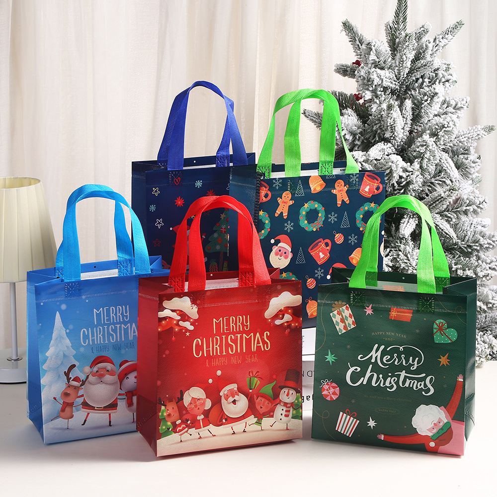 Elk Bugle Call - Frohe Weihnachten Geschenk Taschen Santa Schneemann
