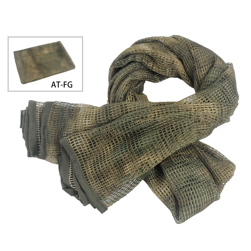 Camo Face Paint - Tarnnetz-Schal, Scharfschützen-Schleier, Tarnnetz-Gesichtsschal, Kopftuch, geeignet für