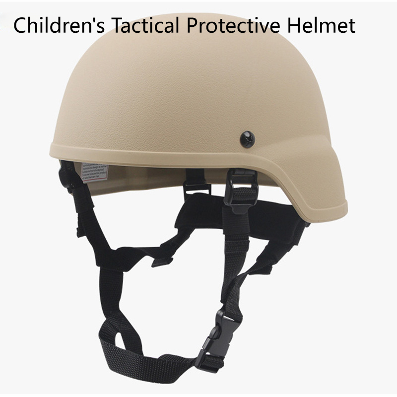 Outdoor Hunting Games For Kids - Taktischer Helm für Kinder, CS-Spiel, Kunststoff-Schutzkopfbedeckung,