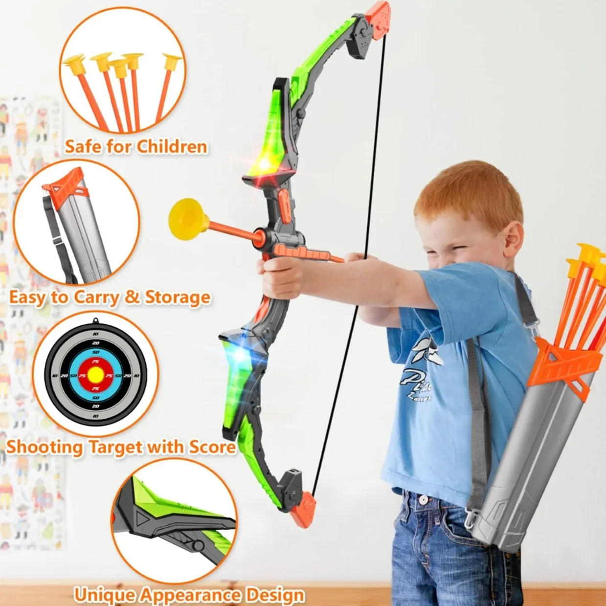 Pfeil und Bogen für Kinder Kin – Outdoor Hunting Games For Kids Bewertung und Preis