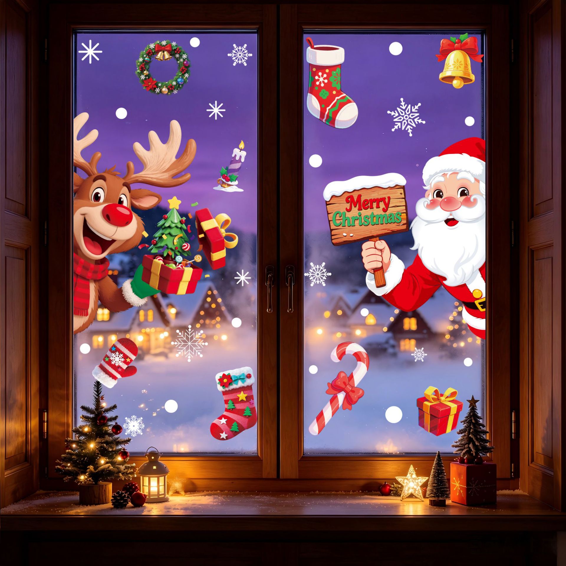 Weihnachtliche statische Glass – Elk Bugle Call Bewertung und Preis