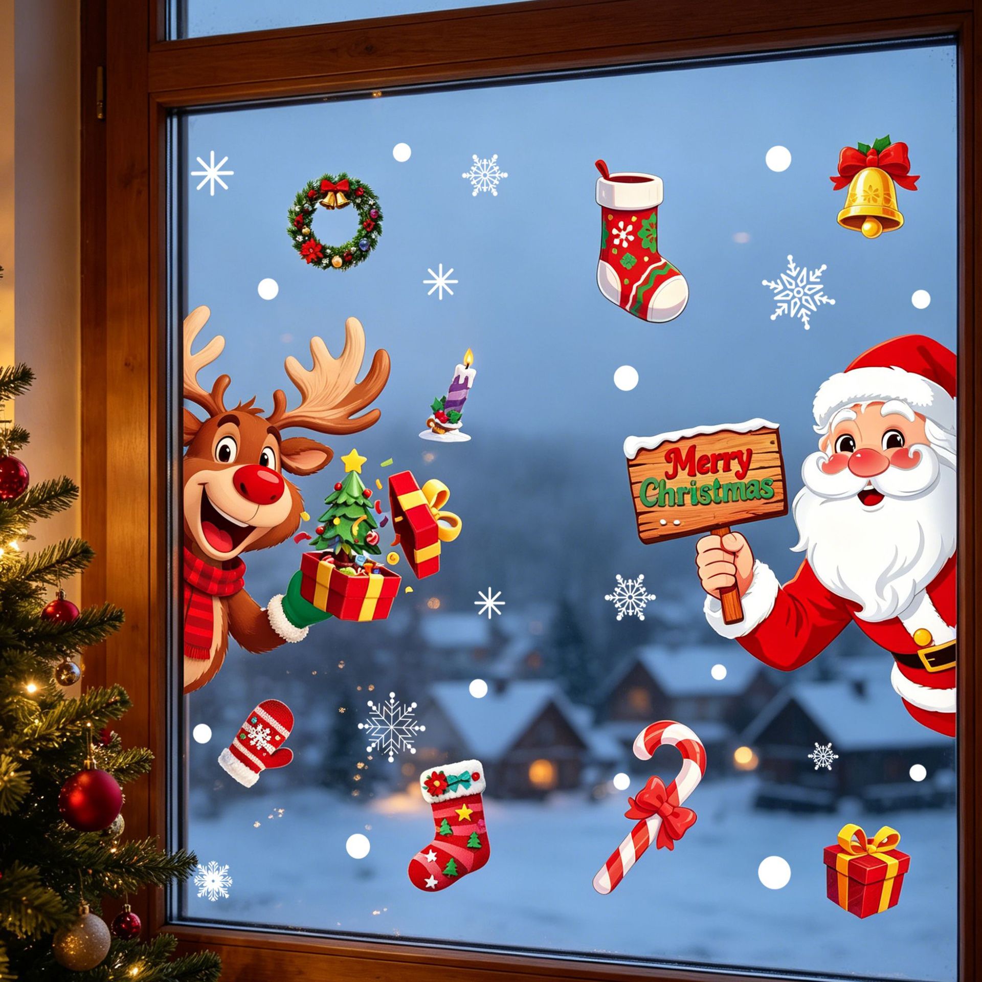 Weihnachtliche statische Glass – Elk Bugle Call Bewertung und Preis