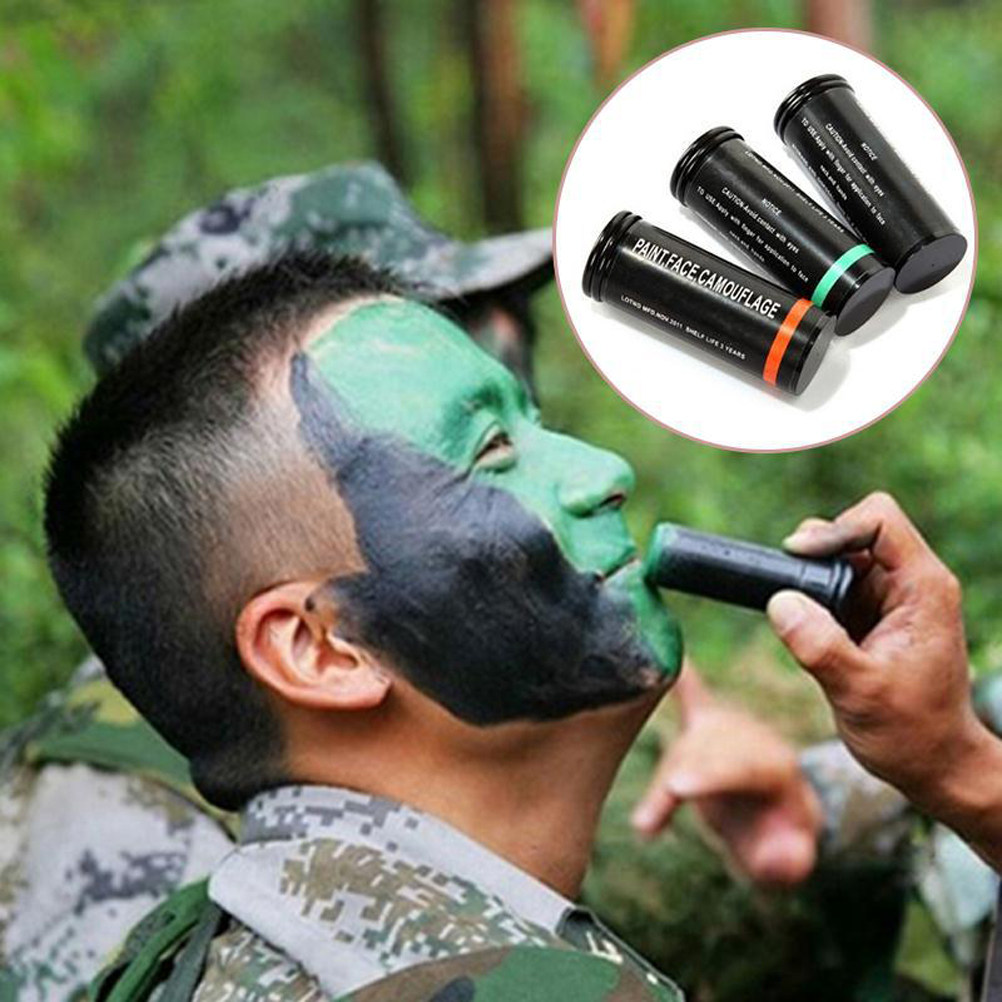 3 Stück Militär-Cs-Gesichtsfar – Camo Face Paint Bewertung und Preis