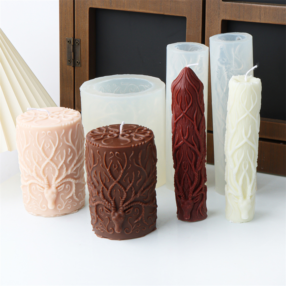 3D Rentier Geweih Säule Kerze  – Elk Bugle Call Bewertung und Preis