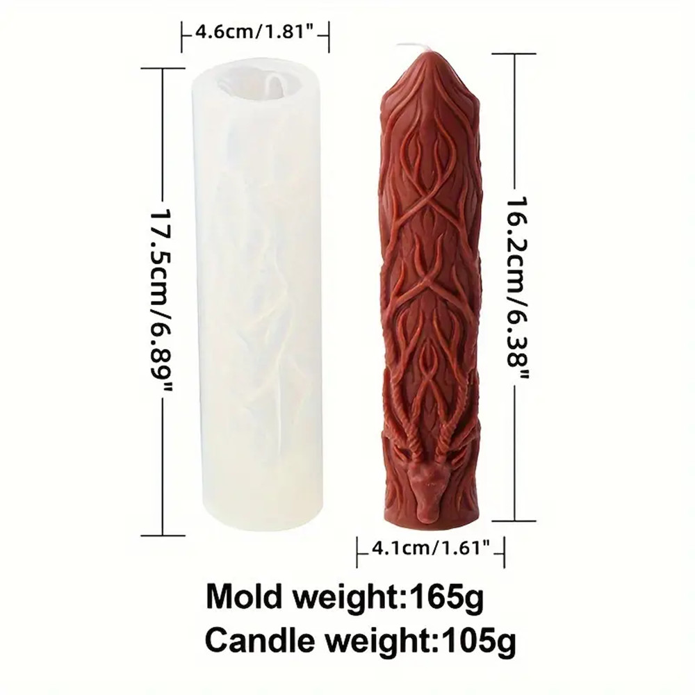3D Rentier Geweih Säule Kerze  – Elk Bugle Call Bewertung und Preis