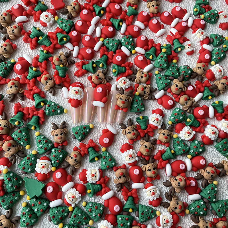 10Pcs Weihnachten Nägel Charme – Elk Bugle Call Bewertung und Preis