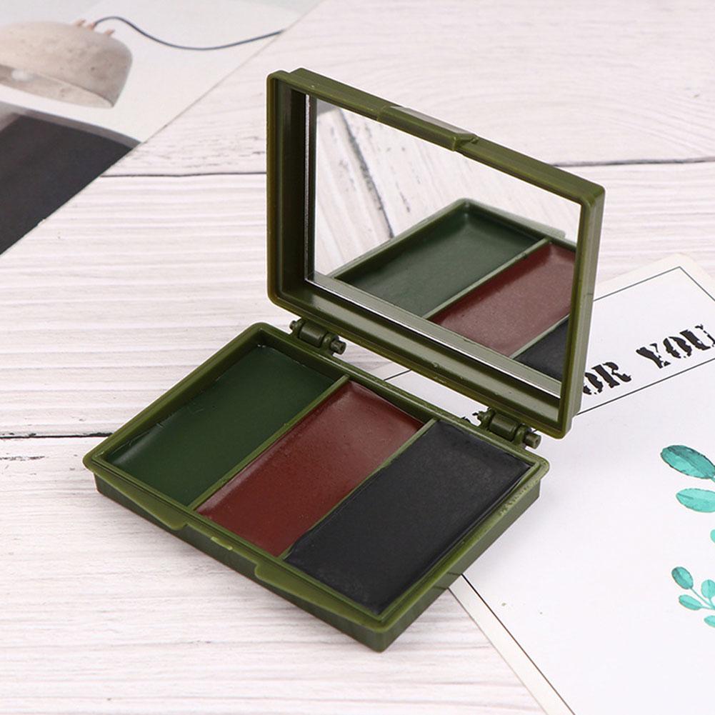 Dreifarbiges Camouflage-Gesich – Camo Face Paint Bewertung und Preis